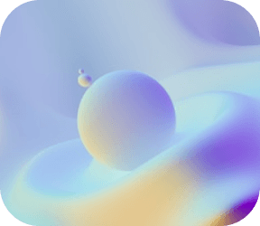 Pastel orbital artwork